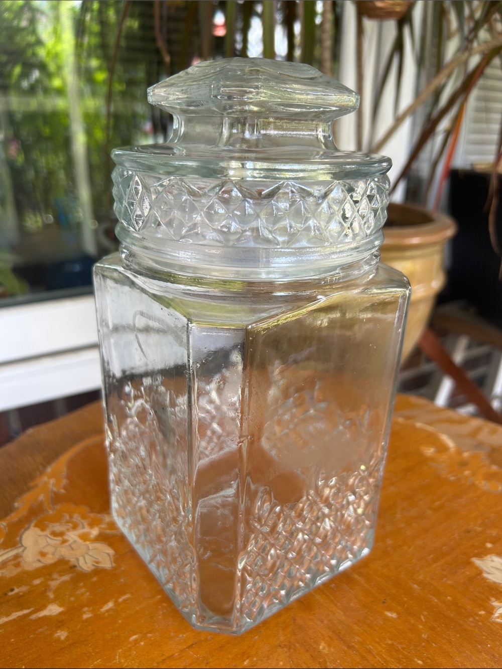 VINTAGE APOTHECARY CANDY JAR